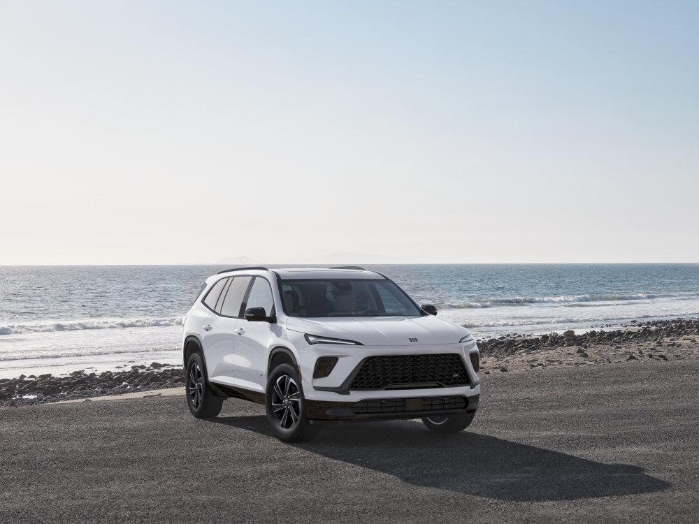 2026 Buick Enclave parked on a beach