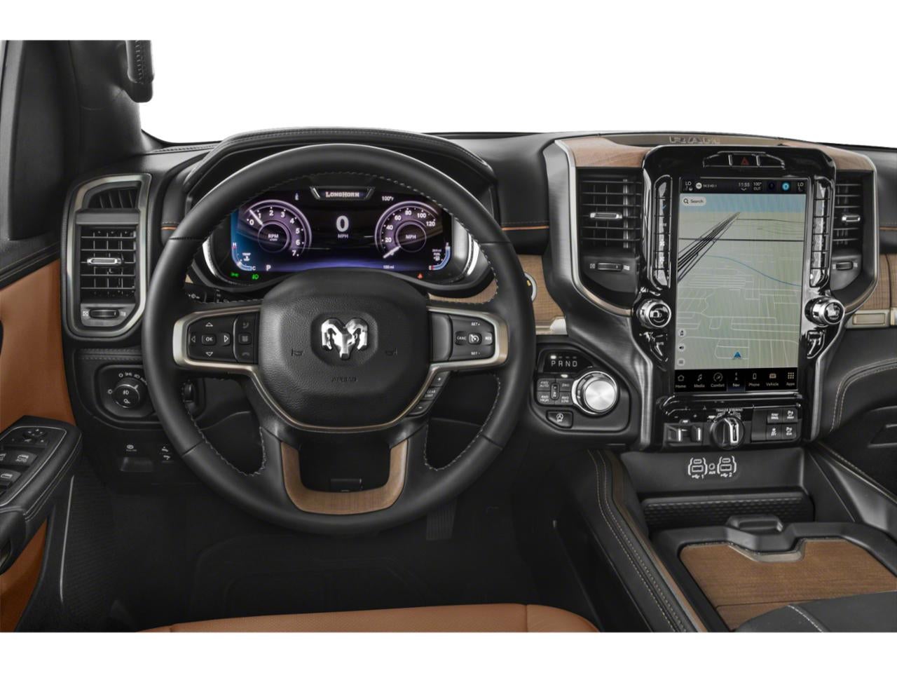 2023 RAM 1500 Longhorn 4x2 Crew Cab 5'7" Box