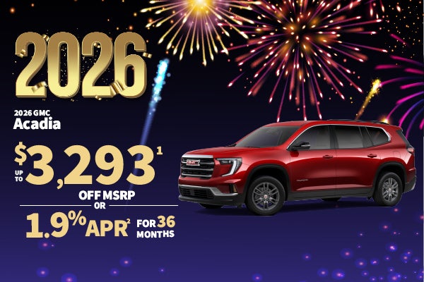 2026 GMC Acadia