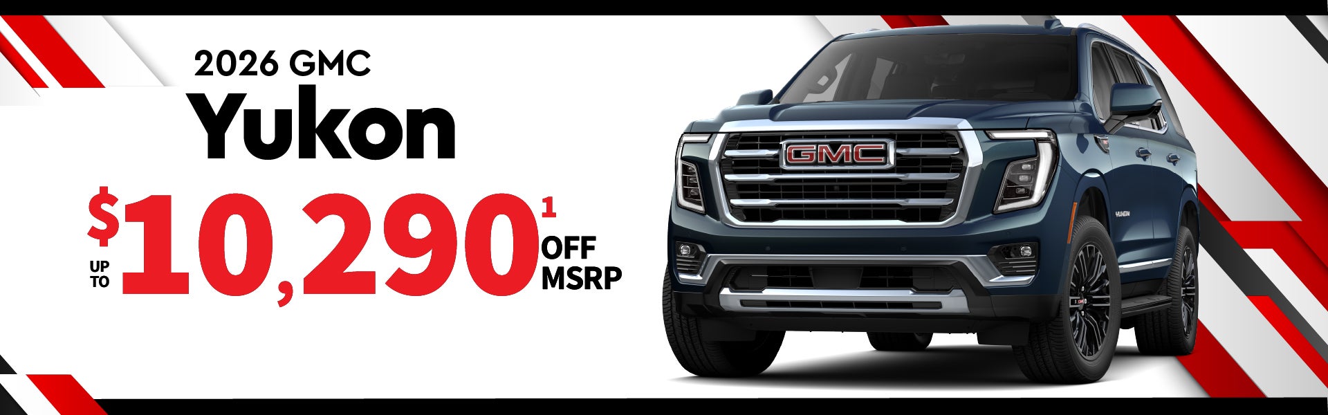 2026 GMC Yukon - up to $10,290 OFF MSRP