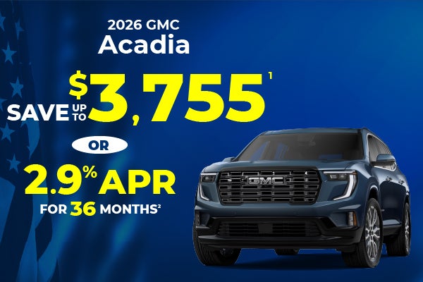 2026 GMC Acadia