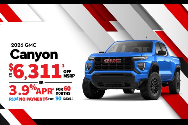 2026 GMC Canyon