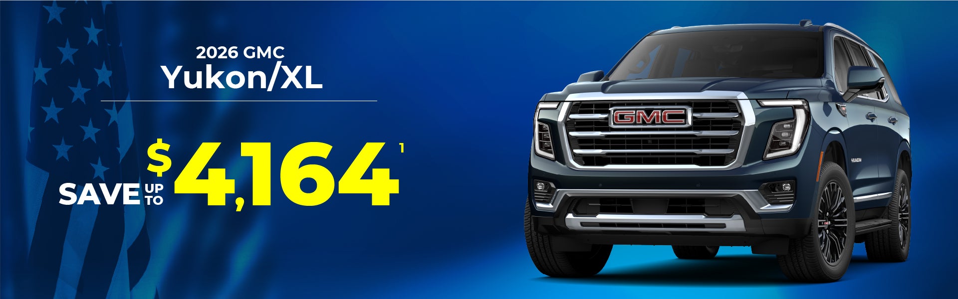 2026 GMC Yukon - up to $4164 OFF MSRP
