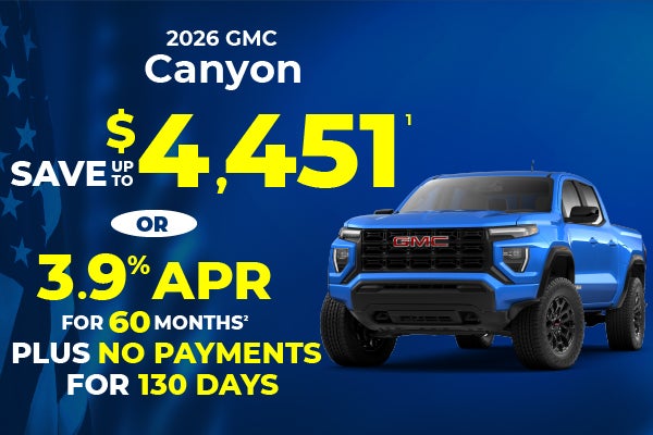 2026 GMC Canyon