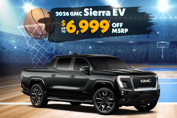 2026 GMC Sierra EV - up to $6999 off MSRP