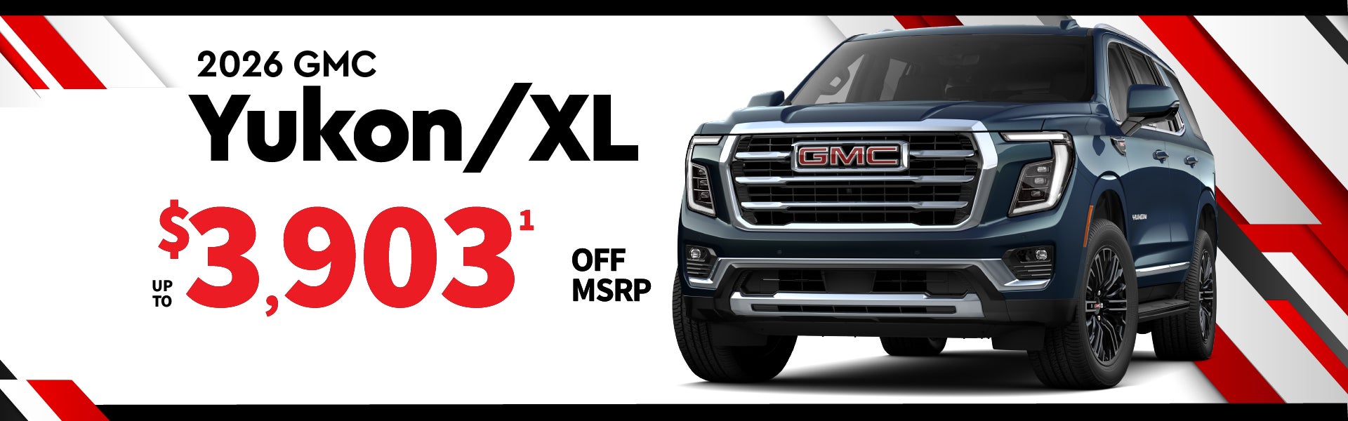 2026 GMC Yukon - up to $3903 OFF MSRP