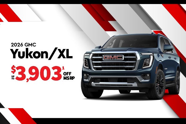 2026 GMC Yukon - up to $3903 OFF MSRP