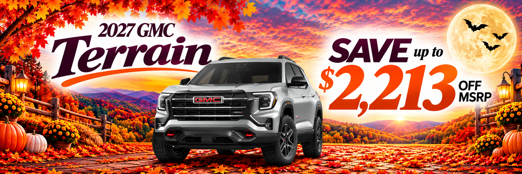 2027 GMC Terrain - up to $2,213 off MSRP