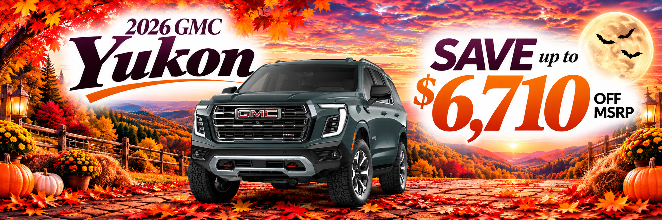 2026 GMC Yukon - up to $6,710 OFF MSRP