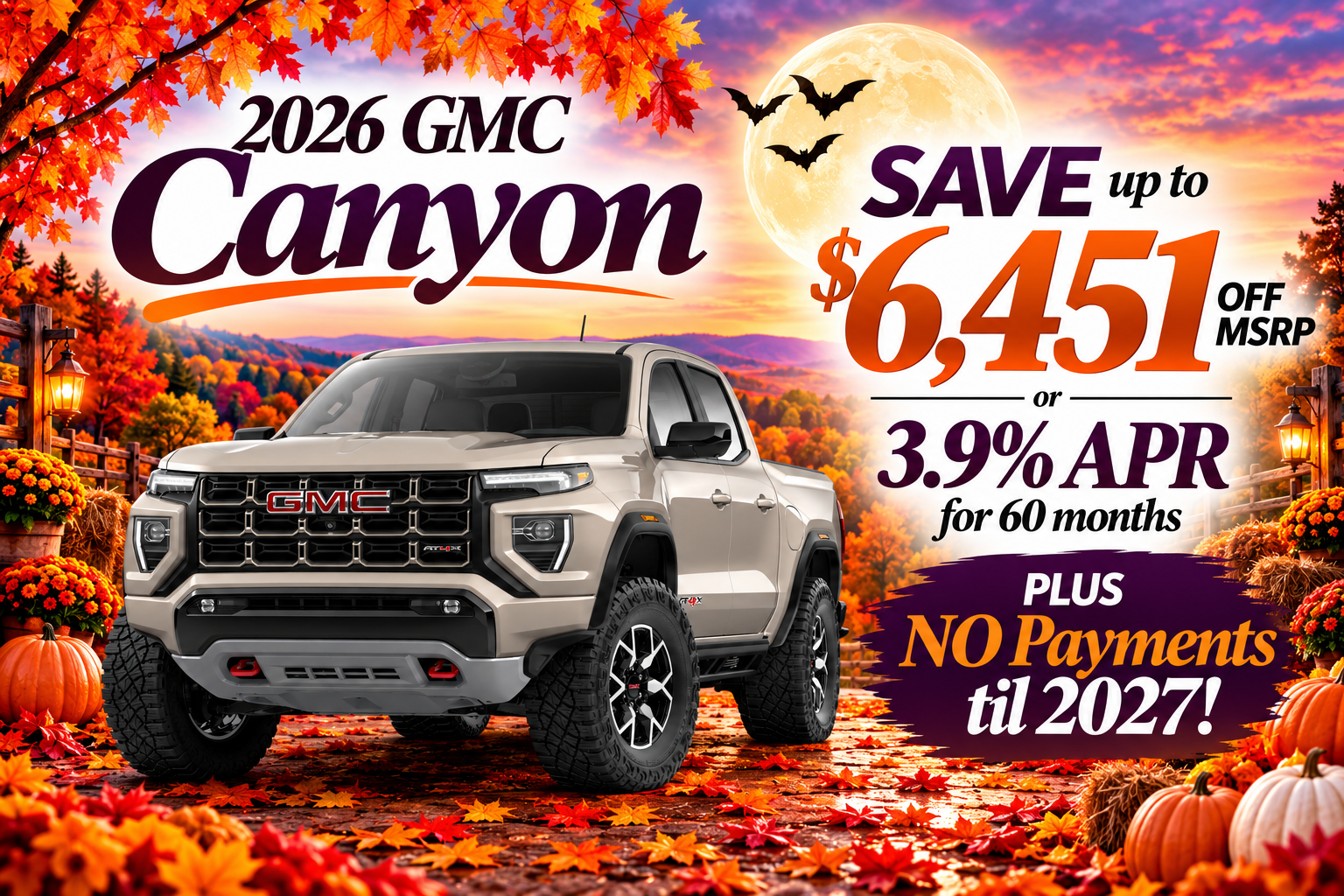 2026 GMC Canyon