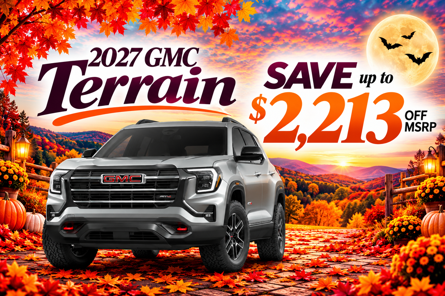 2027 GMC Terrain - up to $2,213 off MSRP