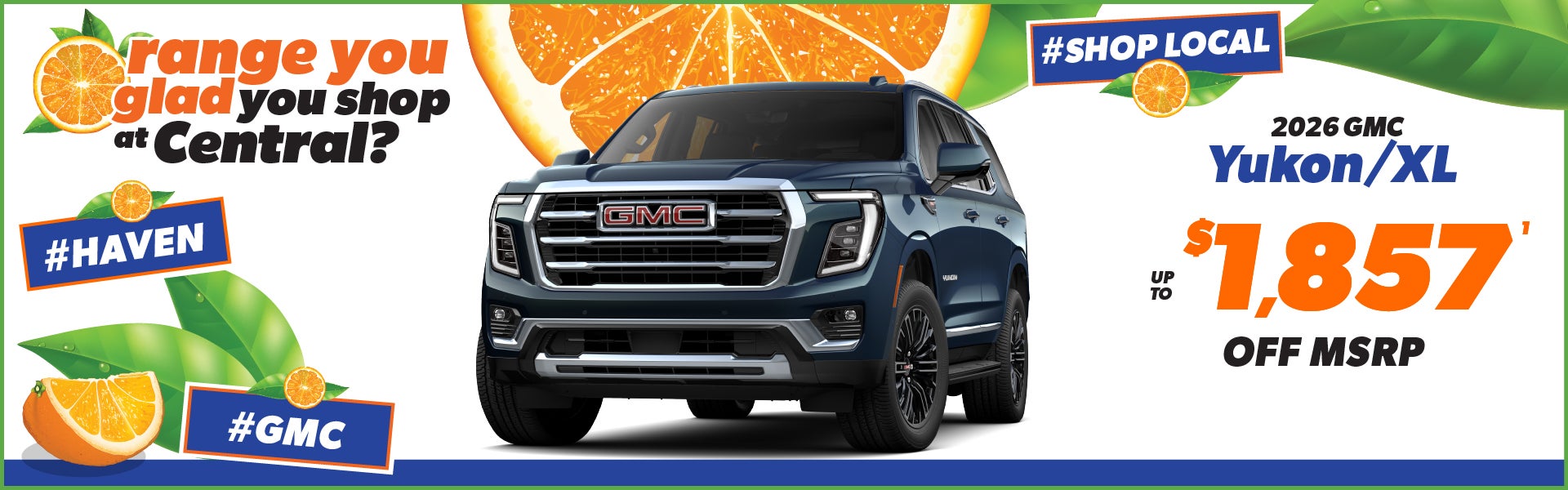 2026 GMC Yukon - up to $1857 OFF MSRP