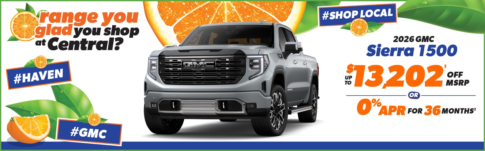 2026 GMC Sierra 1500 - up to $13,202 off MSRP or 0% APR