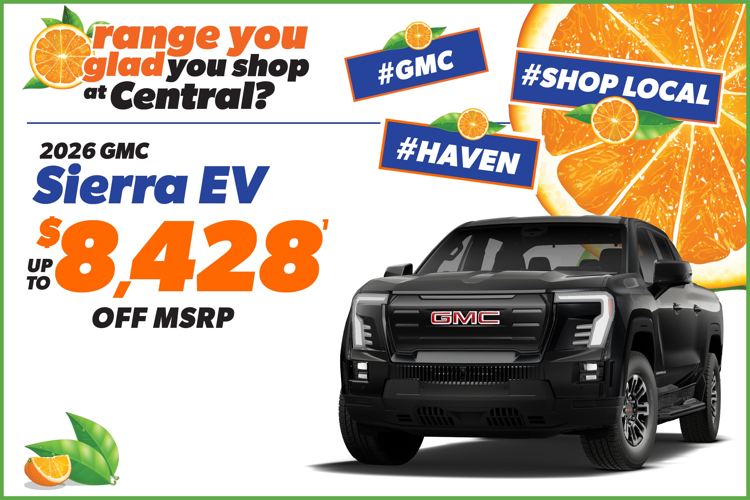 2026 GMC Sierra EV - up to $8428 off MSRP
