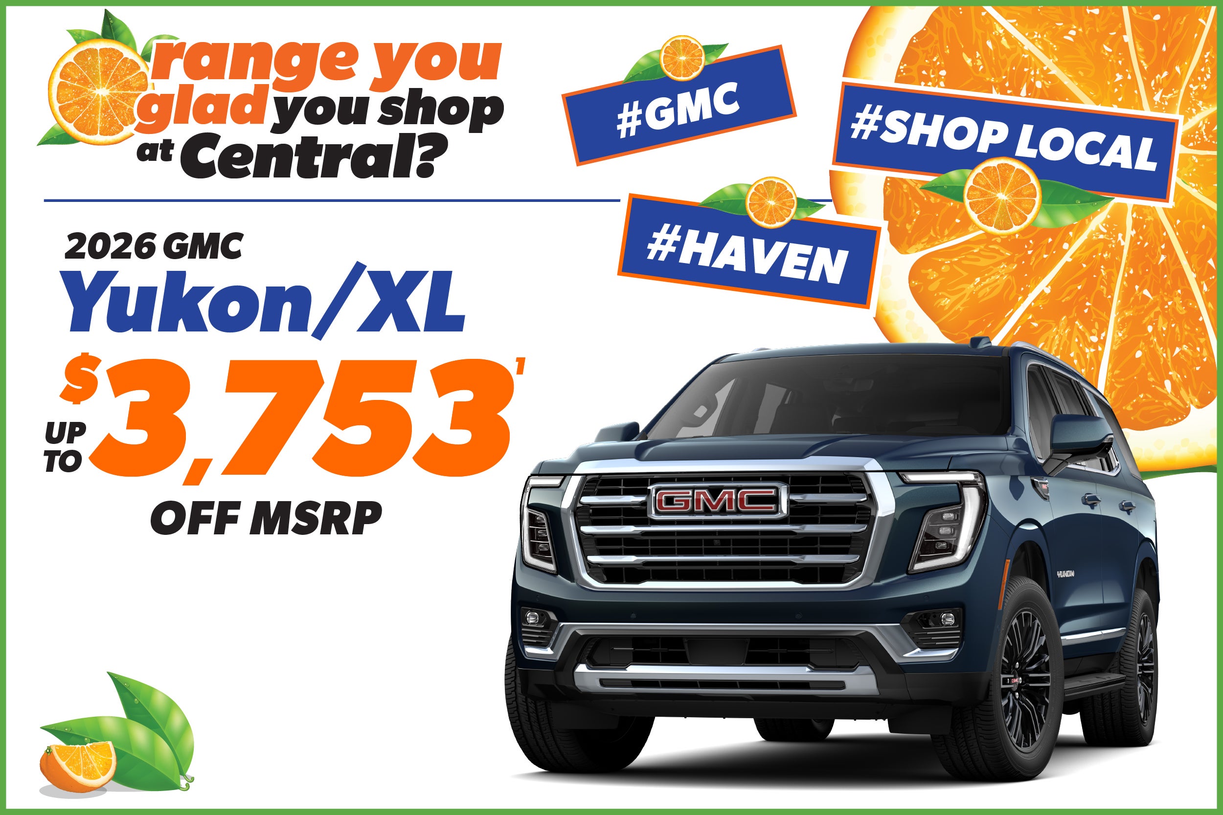 2026 GMC Yukon - up to $3753 OFF MSRP