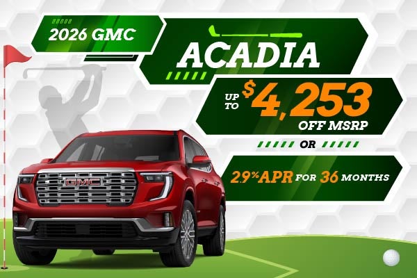 2026 GMC Acadia