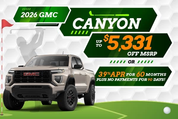 2026 GMC Canyon