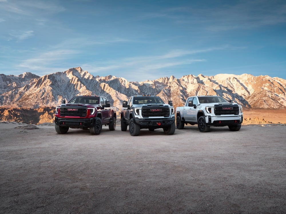GMC Sierra trucks at Central Buick GMC, available for delivery to Kissimmee, FL
